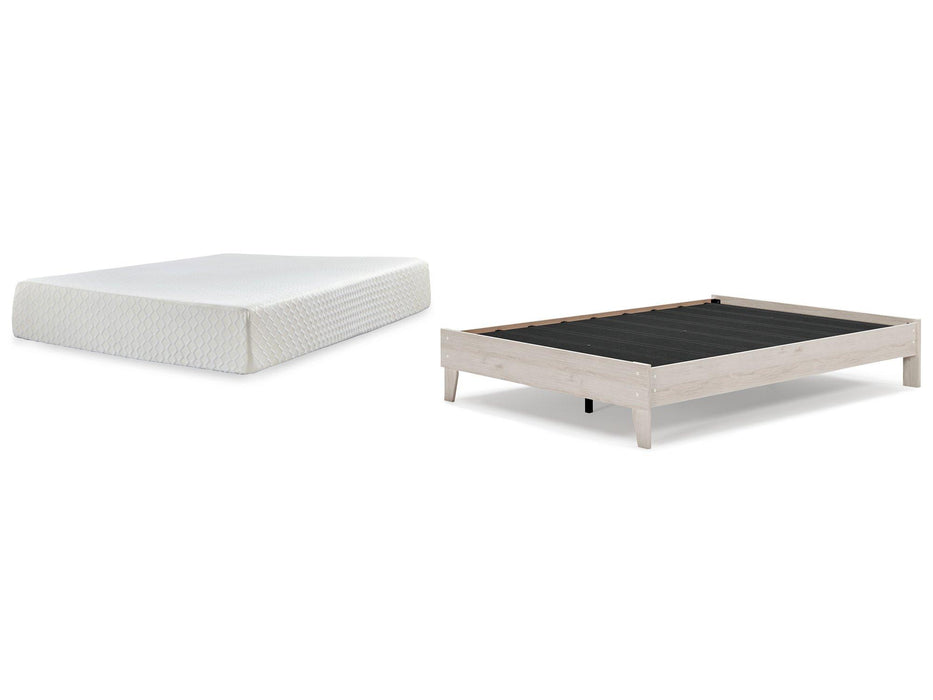 Socalle Bed and Mattress Set - Abundant Home Collections