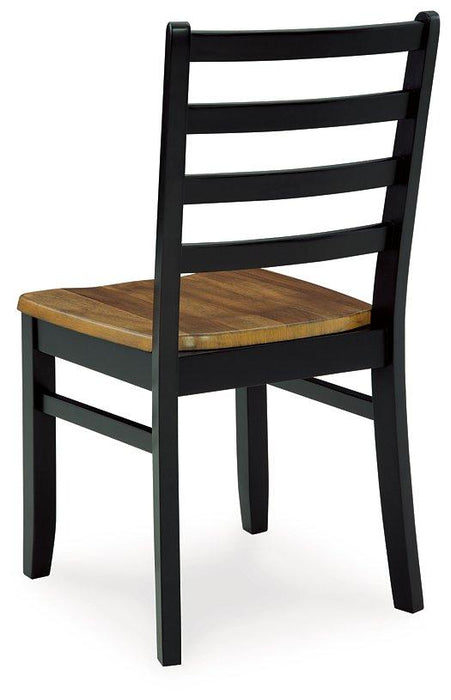 Blondon Dining Table and 6 Chairs (Set of 7) - Abundant Home Collections