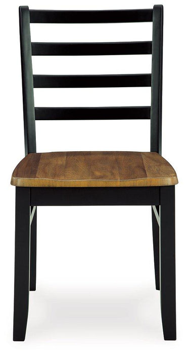 Blondon Dining Table and 6 Chairs (Set of 7) - Abundant Home Collections