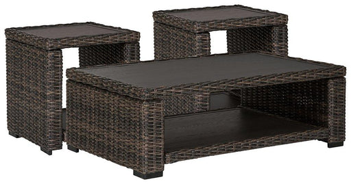 Grasson Lane Outdoor Occasional Table Set - Abundant Home Collections