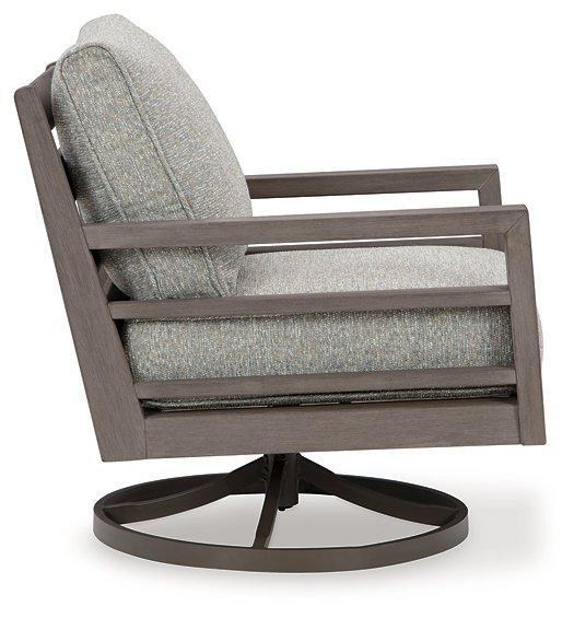 Hillside Barn Outdoor Swivel Lounge with Cushion - Abundant Home Collections
