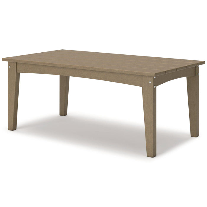 Hyland wave Outdoor Coffee Table - Abundant Home Collections