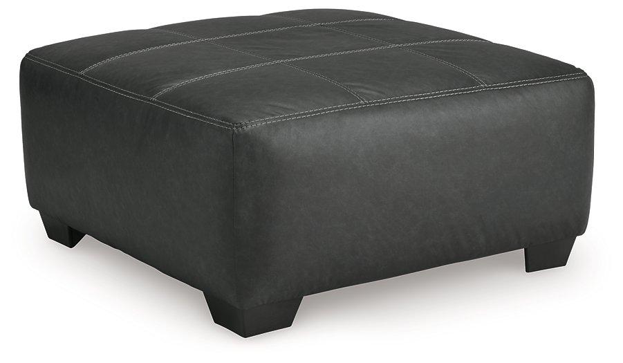 Brixley Pier Oversized Accent Ottoman - Abundant Home Collections