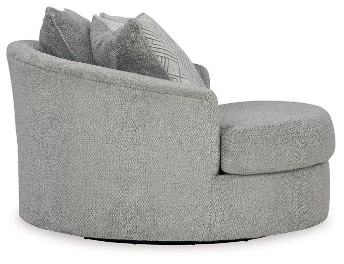 Casselbury Oversized Swivel Accent Chair - Abundant Home Collections