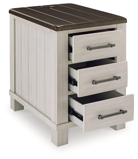 Darborn Chairside End Table - Abundant Home Collections