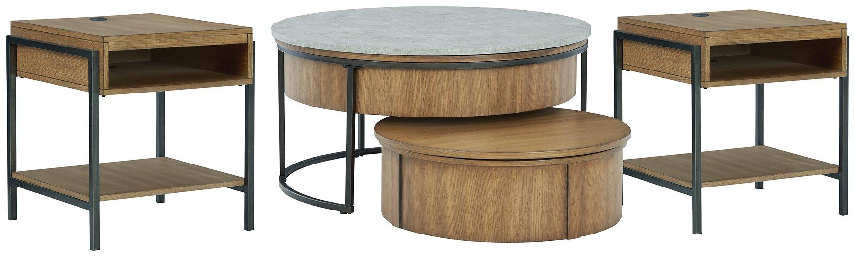 Fridley Occasional Table Set - Abundant Home Collections