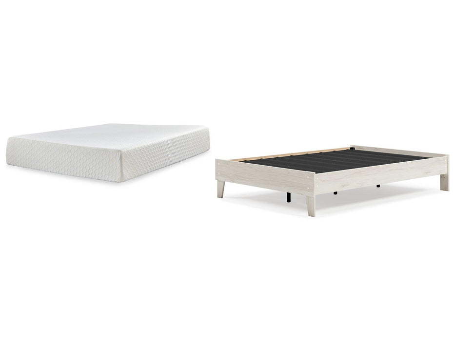 Socalle Bed and Mattress Set - Abundant Home Collections