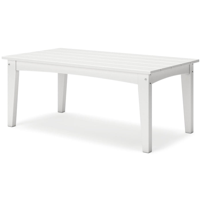 Hyland wave Outdoor Coffee Table - Abundant Home Collections