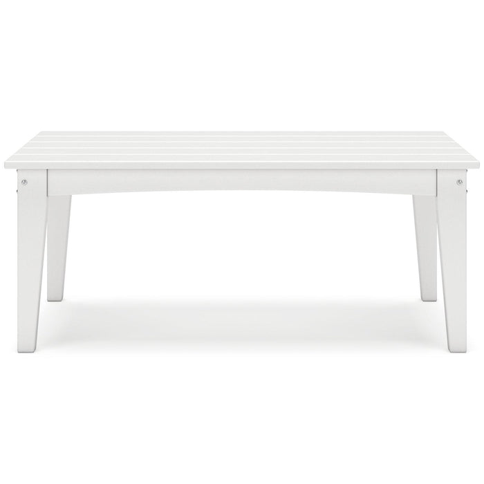 Hyland wave Outdoor Coffee Table - Abundant Home Collections