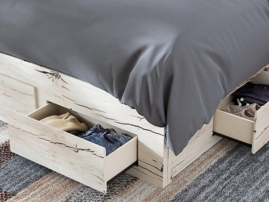 Lawroy Panel Storage Bed - Abundant Home Collections