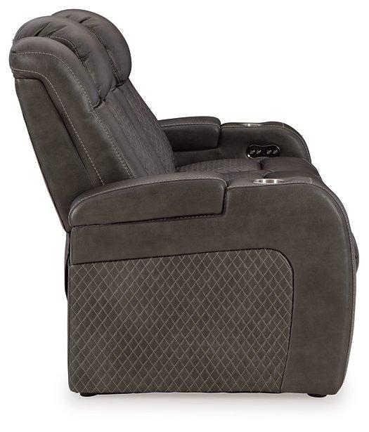 Fyne-Dyme Power Reclining Sofa - Abundant Home Collections