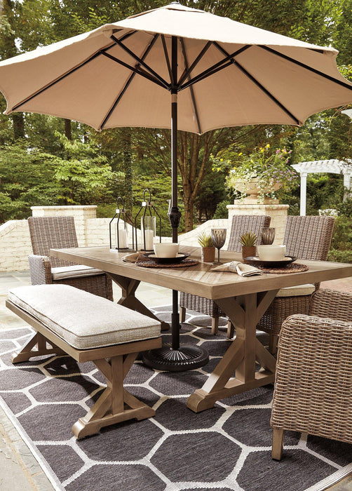 Beachcroft Outdoor Dining Table - Abundant Home Collections