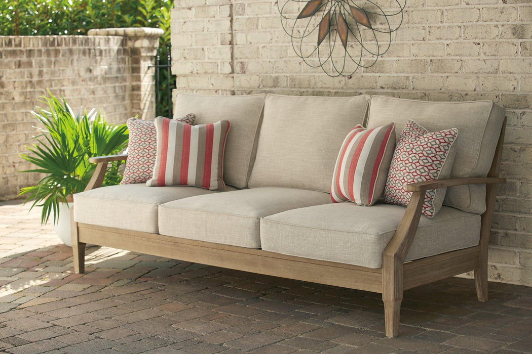 Clare View Sofa with Cushion - Abundant Home Collections