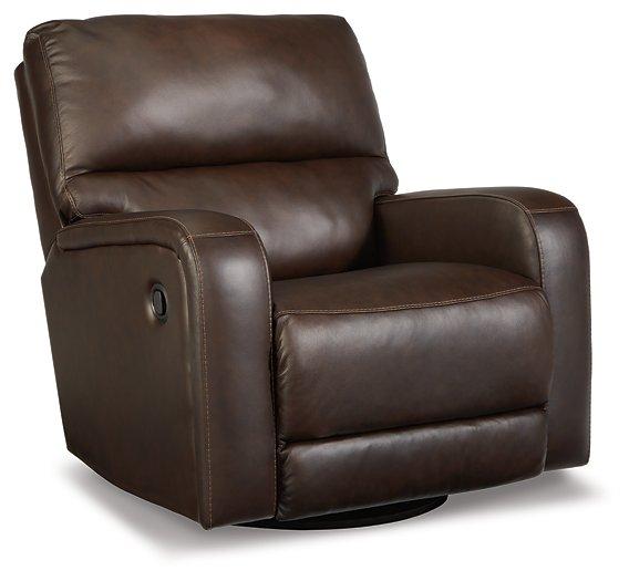 Emberla Swivel Glider Recliner - Abundant Home Collections