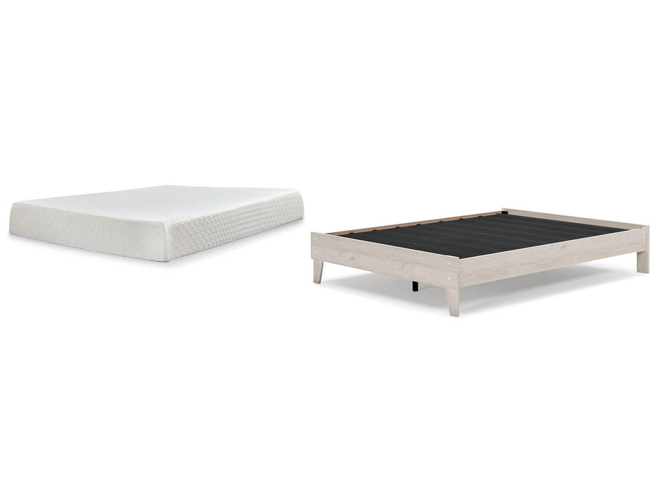 Socalle Bed and Mattress Set - Abundant Home Collections