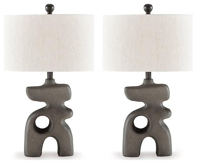 Danacy Lamp Set - Abundant Home Collections
