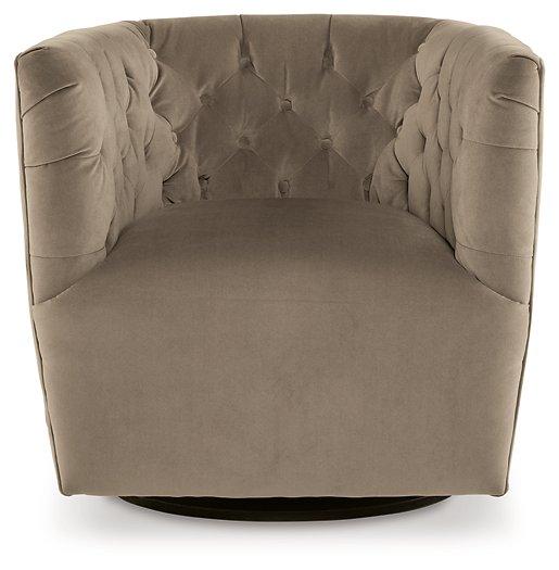 Hayesler Swivel Accent Chair - Abundant Home Collections
