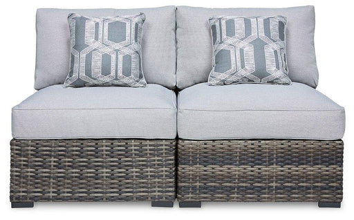 Harbor Court Armless Chair with Cushion (Set of 2) - Abundant Home Collections