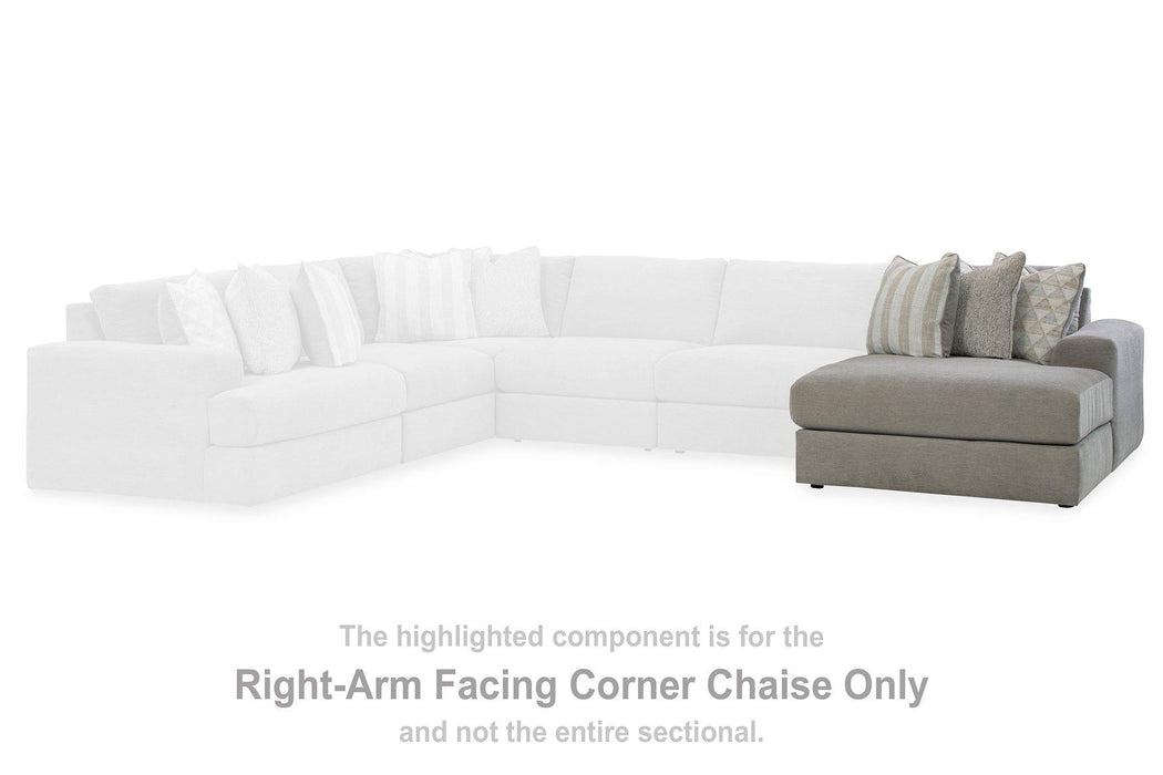 Avaliyah Double Chaise Sectional - Abundant Home Collections
