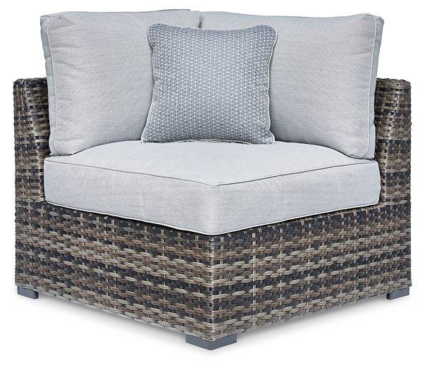 Harbor Court Corner with Cushion (Set of 2) - Abundant Home Collections