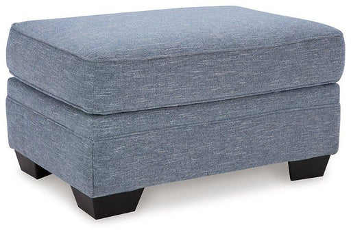 Carissa Manor Ottoman - Abundant Home Collections