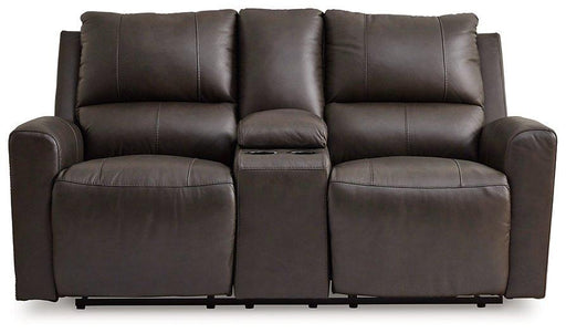 Boxmere Power Reclining Loveseat with Console - Abundant Home Collections