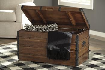 Kettleby Storage Trunk - Abundant Home Collections