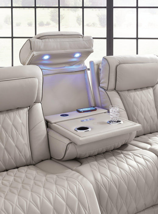 Boyington Power Reclining Sofa - Abundant Home Collections