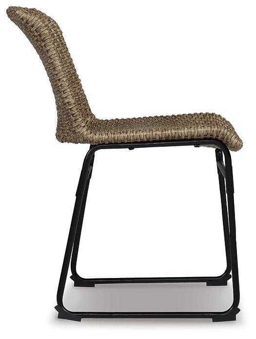Amaris Outdoor Dining Chair (Set of 2) - Abundant Home Collections