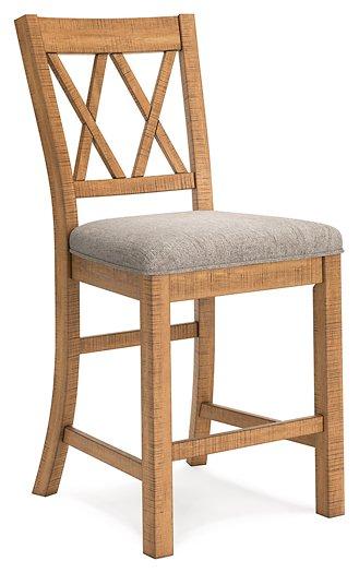 Havonplane Counter Height Barstool - Abundant Home Collections