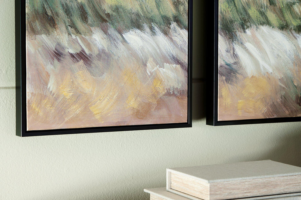 Dansot Wall Art (Set of 2) - Abundant Home Collections