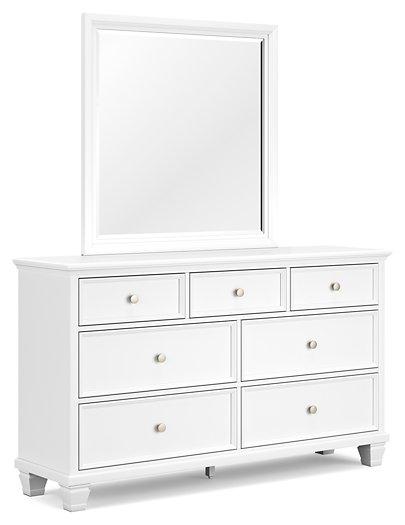 Fortman Dresser and Mirror - Abundant Home Collections