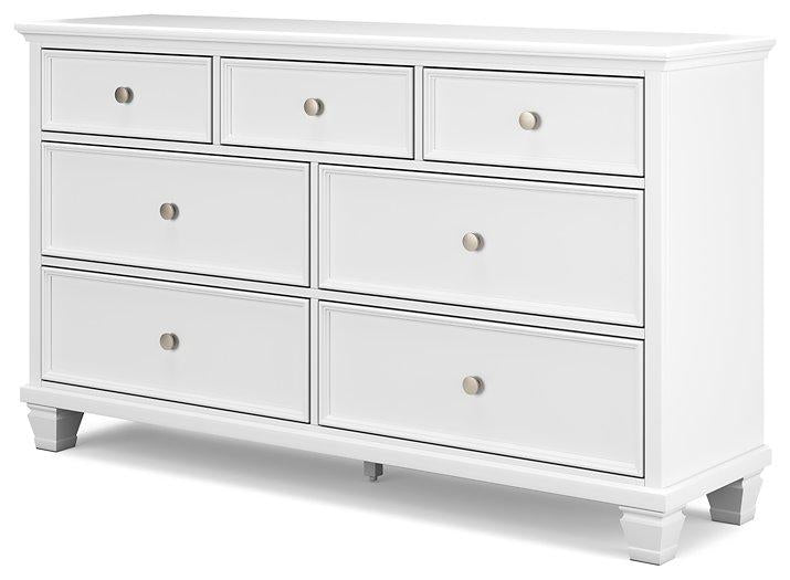 Fortman Dresser and Mirror - Abundant Home Collections