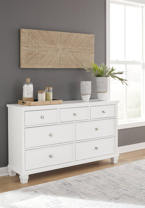 Fortman Dresser and Mirror - Abundant Home Collections