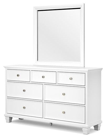 Fortman Dresser and Mirror - Abundant Home Collections