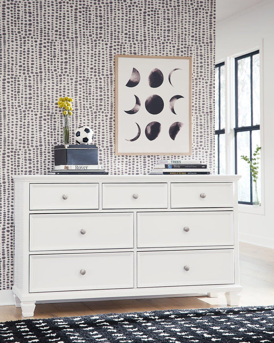 Fortman Dresser and Mirror - Abundant Home Collections