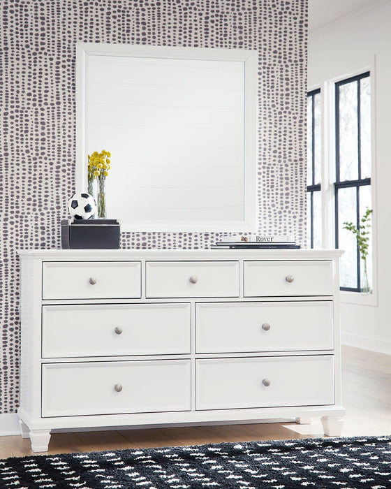 Fortman Dresser and Mirror - Abundant Home Collections