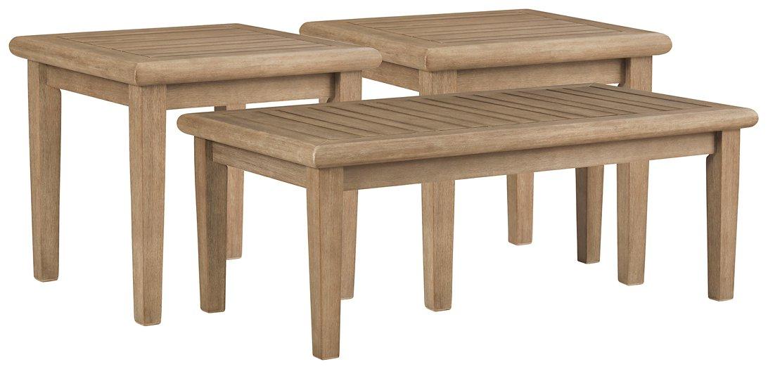 Gerianne Outdoor Occasional Table Set - Abundant Home Collections