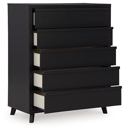 Danziar Wide Chest of Drawers - Abundant Home Collections