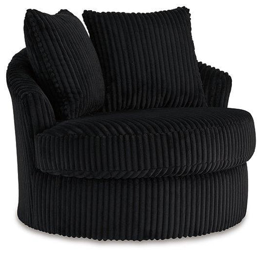 Gramwell Swivel Accent Chair - Abundant Home Collections