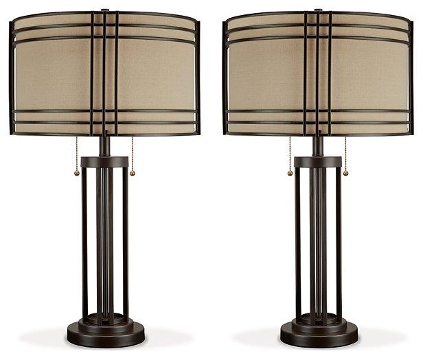Hanswell Lamp Set - Abundant Home Collections