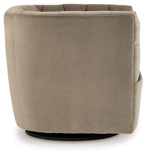 Hayesler Swivel Accent Chair - Abundant Home Collections