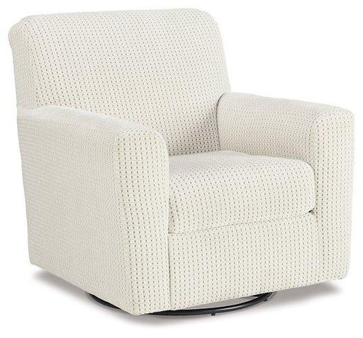 Herstow Swivel Glider Accent Chair - Abundant Home Collections