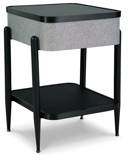 Jorvalee Accent Table with Speaker - Abundant Home Collections