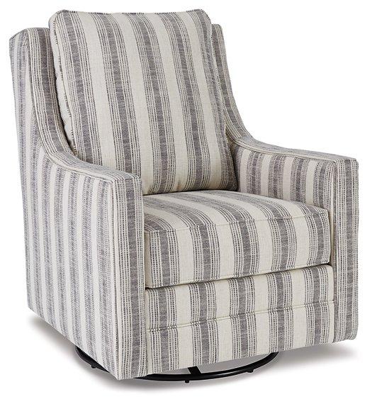 Kambria Swivel Glider Accent Chair - Abundant Home Collections