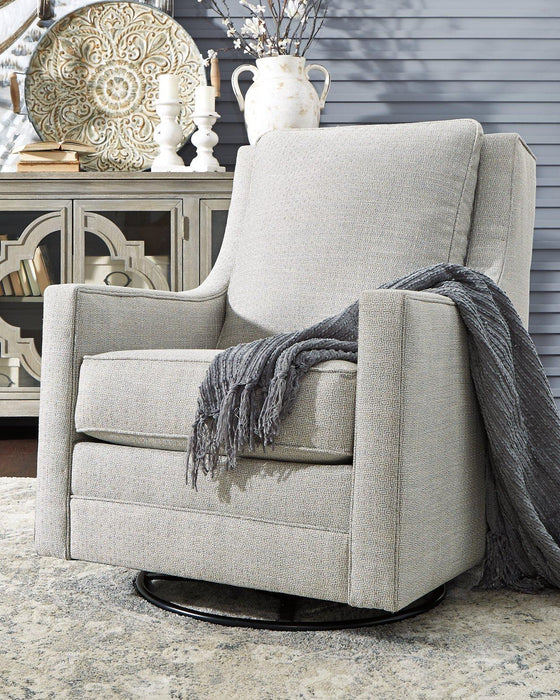 Kambria Swivel Glider Accent Chair - Abundant Home Collections