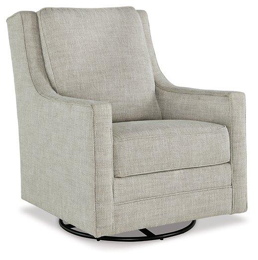 Kambria Swivel Glider Accent Chair - Abundant Home Collections