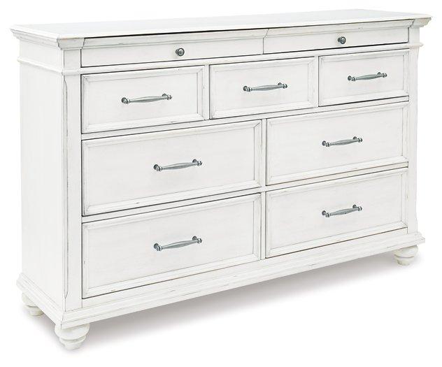 Kanwyn Dresser and Mirror - Abundant Home Collections