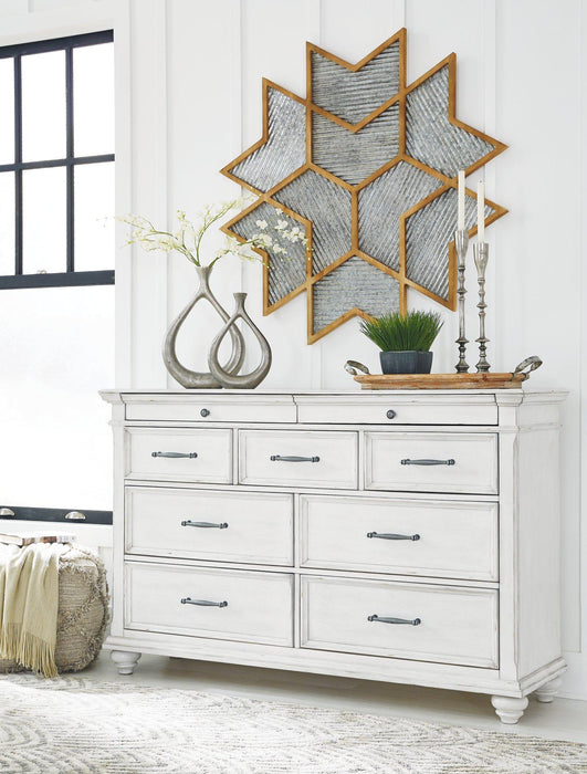 Kanwyn Dresser and Mirror - Abundant Home Collections
