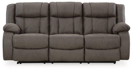 First Base Reclining Sofa - Abundant Home Collections
